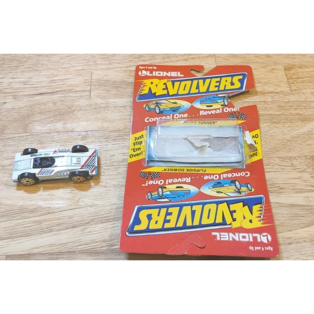 1989 Lionel Revolvers Nitro Turner Diecast Car - Vintage 80s Toy Collectible